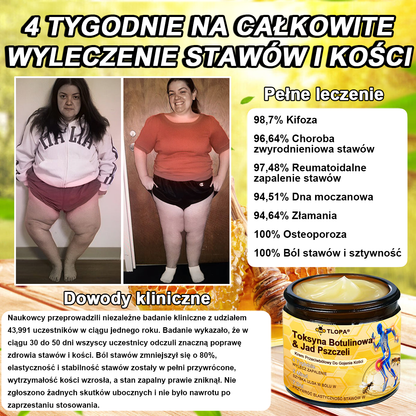 🦴TLOPA® Toksyna botulinowa i jad pszczeli Krem przeciwbólowy do gojenia kości🔥🔥🔥🔥🔥🔥