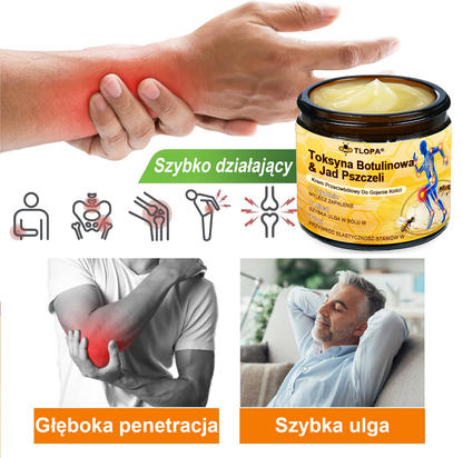 🦴TLOPA® Toksyna botulinowa i jad pszczeli Krem przeciwbólowy do gojenia kości🔥🔥🔥🔥🔥🔥