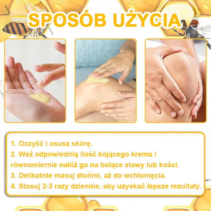 🦴TLOPA® Toksyna botulinowa i jad pszczeli Krem przeciwbólowy do gojenia kości🔥🔥🔥🔥🔥🔥