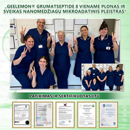 🇱🇹 Rekomenduojama šalies specialistų · 👩‍⚕️ Oficiali atstovybė Lietuvoje |👩‍⚕️ 𝐆𝐞𝑒𝐿𝑒𝐦𝐨𝐧® 𝐆𝐥𝐮𝐦𝐚𝐬𝐞𝐭𝐢𝐝𝐞 8 viename Liekninantis ir sveikatinantis nano pleistras su mikroadatomis 🇱🇹 (Tik kartą per dieną, matomi pokyčiai jau per 7 dienas) ✅