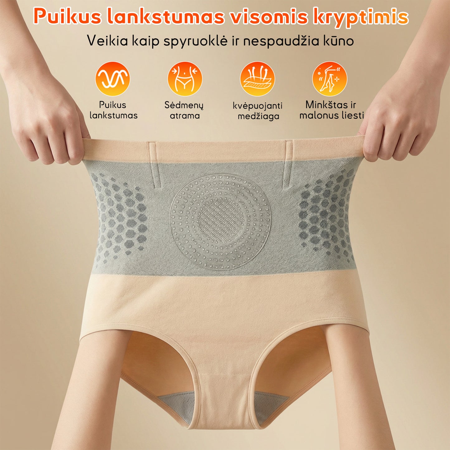 🐬🐬Oficiali prekės ženklo parduotuvė | ✅ GFOUK® 2026 Moringos ir Berberino 4 viename mikrodalelių formavimo ir riebalų deginimo šortai 👍